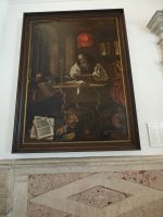 Jerónimos im Klosteraufgang