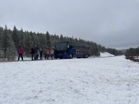 tolle Schneelandschaft im Bighorn National Forest