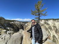 Yellowstone Nationalpark - Lower Yellowstone Wasserfall