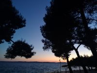 Erster Sonnenuntergang in Petrcane...