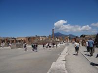 Pompeji, Forum mit Vesuv