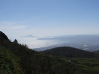 Blick auf Neapel und den Golf vom Vesuv aus
