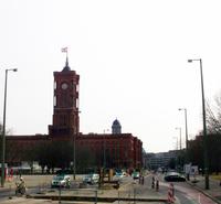 Das Rote Rathaus in Berlin