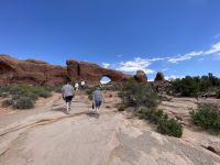 Arches Nationalparks - Lower und Upper Delicate Viewpoint