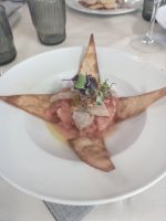 Unsere Vorspeise im Restaurant La Pecera in Círculo de Bellas Artes