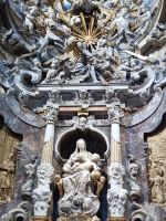 Altardetails in der Kathedrale vom Toledo - Spanien