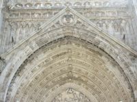 Die Kathedrale von Toledo - Über den Eingang - Spanien