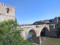Blick auf Toledo und Tajo von Mirador de Valle - Spanien