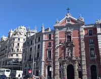 Parroquia de San José - und das Principal Hotel -  Madrid