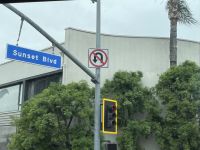 Los Angeles - Fahrt durch Hollywood