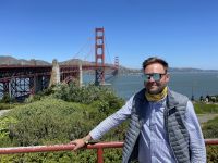 San Francisco - Spaziergang über die Golden Gate Bridge