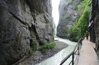 Die Wege sind nass