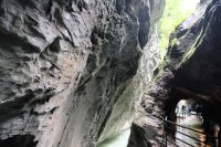 Die Schlucht wird enger