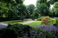 Blick in den Rosengarten