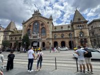 Blick zur Markthalle