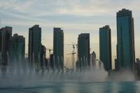 Wasserspiele am Burj Khalifa