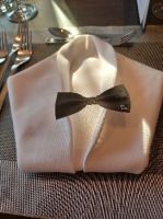 die Serviette ist heute auch festlichausgestattet