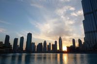 Sonnenuntergang in Dubai