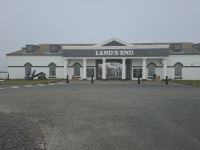 Lands End präsentierte sich diesig bis neblig