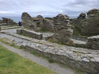 Ruinen von Tintagel Castle