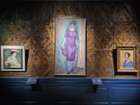 Frans Hals Museum mit Gold-Leder-Tapete