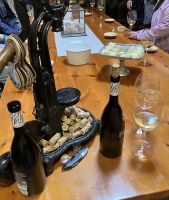 Spanien, Besuch in der Bodega Pazo Rubianes, Weinverkostung