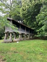 Spanien, Besuch in der Bodega Pazo Rubianes, Parkanlage