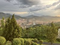 Spanien, Bilbao, Ausblick vom Berg Artxanda