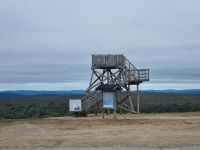 Kaunispää bei Saariselkä (Triangulationsturm) 