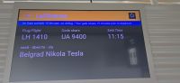 Flug nach Belgrad (2)