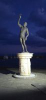 Ohrid am abend (2)