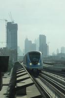 Die Metro in Dubai