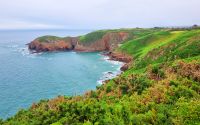 Küstenwanderung im Nordwesten von Jersey