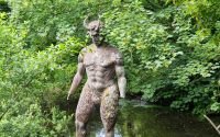Teufelsstatue oberhalb von Devil's Hole