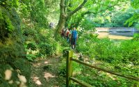 Wanderung im Tal der Wassermühlen - Waterworks Valley