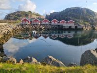 Lofoten - Insel Vestvågøy (Statles Rorbusenter)