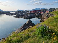 Lofoten - Insel Vestvågøy (Statles Rorbusenter)