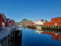 Lofoten - Insel Vestvågøy (Statles Rorbusenter)