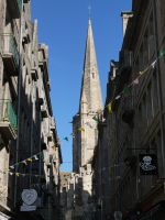 Blick auf die Kathedrale von St.Malo