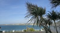 Blick vom Hotel in Newquay