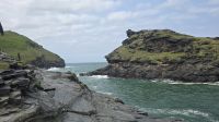 das Naturhafen von Boscastle