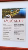 Fahrt auf dem Götakanal: Schloss Läckö