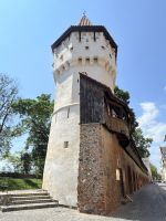 Stadtmauer, Sibiu, Rumänien