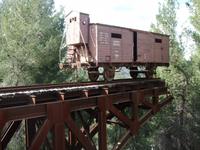 Yad Vashem. Cattle Car Memorial
