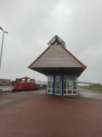 Einstieg Minibahn Langeoog