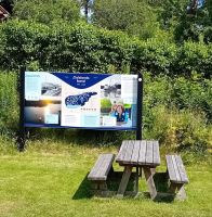 Werbung für Dalslandkanal und Informationen