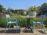 Cafè im Botanischen Garten Samares Manor