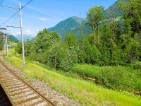 Fahrt durch das Tessin