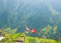 Die berühmten Fahnenschwenker von Wassen