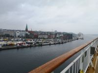 Abschied von Kiel... ganz im grau...